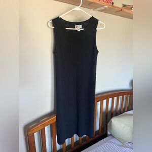Chico’s black knit tank top dress, size 1